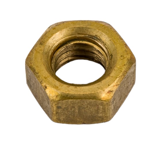 Шестигранная гайка DINFIX DIN 934, латунь, М8, 4 шт. 00-00001725