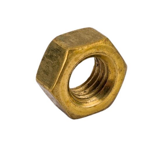 Шестигранная гайка DINFIX DIN 934, латунь, М8, 4 шт. 00-00001725