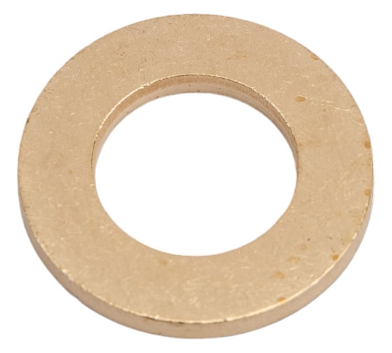 Круглая шайба без фаски DINFIX DIN 125А, латунь, М12, 10 шт. 00-00001737