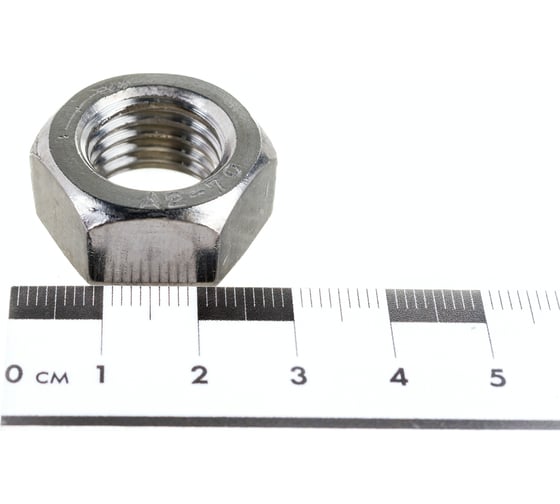 Гайка из нержавеющей стали DINFIX DIN 934, А2, М16, 5 шт. 00-00001794