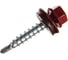 Кровельный саморез ARNO INDUSTRIES 5,5х25 мм 1кг для крепления кровельных материалов цвет RAL3003 рубиново-красный AB5305502533507 1
