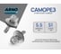 Кровельный саморез ARNO INDUSTRIES 5,5х51 40 шт для крепления кровельных материалов с усиленной шайбой ST оцинкованный AB5105505136S98 2