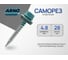 Кровельный саморез ARNO INDUSTRIES 4,8х28 70 шт для крепления профнастила и металлочерепицы RAL5021 морская волна окрашенный AB530480295K907 2