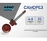Кровельный саморез ARNO INDUSTRIES 4,8х35 1кг для крепления кровельных листов RAL3003 рубиново-красный покрытие RAL3003 AB5304803533E98 2