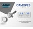 Кровельный саморез ARNO INDUSTRIES 4,8х29 мм 75 шт для крепления кровельных листов RAL9003 сигнальный белый AB5304802993G98 2