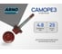 Кровельный саморез ARNO INDUSTRIES 4,8х29 мм 80 шт для крепления кровельных материалов RAL3005 винно-красный AB5304802935998 2