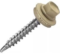 Саморез кровельный окрашенный для крепления кровельных материалов 4,8х35 мм, RAL1014 бежевый, 1 кг ARNO INDUSTRIES AB530480351BA98