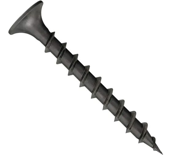 Саморез ARNO INDUSTRIES 3.8х64 100 шт. для крепления гипсокартона к профилю крупная резьба фосфатированное покрытие AB1103806417N98