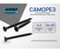 Саморез ARNO INDUSTRIES 4,2х64 1кг для крепления гипсокартона к профилю частичная резьба фосфатированное покрытие сталь AB1304206416098 2