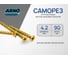 Саморез ARNO INDUSTRIES 4,2х90 мм 1кг для крепления гипсокартона крупная резьба желтое цинковое покрытие AB1504208964A05 2