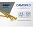 Саморез ARNO INDUSTRIES 4,8х100 мм 1кг для крепления гипсокартона крупная резьба желтое цинковое покрытие AB1504810264W98 2
