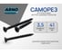 Саморез ARNO INDUSTRIES 3,5х41 мм 1кг для крепления гипсокартона к металлу крупная резьба желтое цинковое AB1503504168098 2