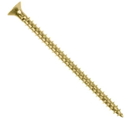 Саморез ARNO INDUSTRIES 3.9х64 100 шт. по гипсокартону для крепления листов гипсокартона крупная резьба, желтое цинкование AB1503806463V05 1