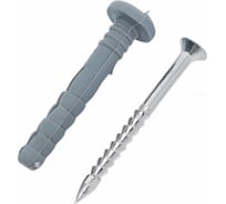 Дюбель с шурупом Гриб для крепления в стене 6х80 мм, 70 шт. ARNO INDUSTRIES AG1500608061399