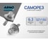Кровельный саморез ARNO INDUSTRIES 6,3х127/130 30 шт с шайбой для крепления кровельных материалов ST оцинкованный AB5106313037L98 2