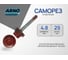 Кровельный саморез ARNO INDUSTRIES 28/29 мм 70 шт для крепления кровельных материалов диаметр 4,8 мм длина цвет RAL3005 винно-красный AB530480293500Ф 2