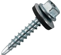 Кровельный саморез 6,3х76 с шайбой ST, цинковое покрытие, 40 шт ARNO INDUSTRIES AB5106307632A98