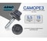 Кровельный саморез ARNO INDUSTRIES 5,5х19 1кг для крепления кровельных материалов RAL7024 графитовый серый AB530550197JR98 2