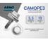 Кровельный саморез ARNO INDUSTRIES 5,5х19 мм 1кг для крепления кровельных материалов RAL 9003 сигнальный белый AB5305501993N07 2