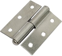 Петля VORMANN разъемная 50х40х1,5 мм, левая, нержавеющая сталь 010620050