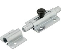 Запор VORMANN ригельный кнопочный 80х36х2 мм, оцинкованный 00227 080 Z