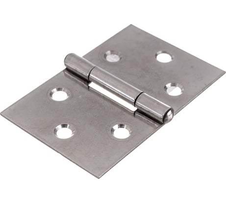 Петля VORMANN прямая широкая 40x60х0,9 мм, нержавеющая сталь 010504040