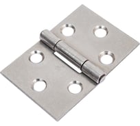 Петля VORMANN прямая широкая 30x45х1 мм, нержавеющая сталь 010504030