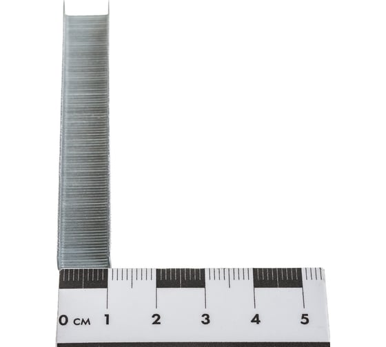 Скобы для мебельного степлера Gigant тип 53 оцинк, 6x0,7 мм, 1000 шт. GSMS-2