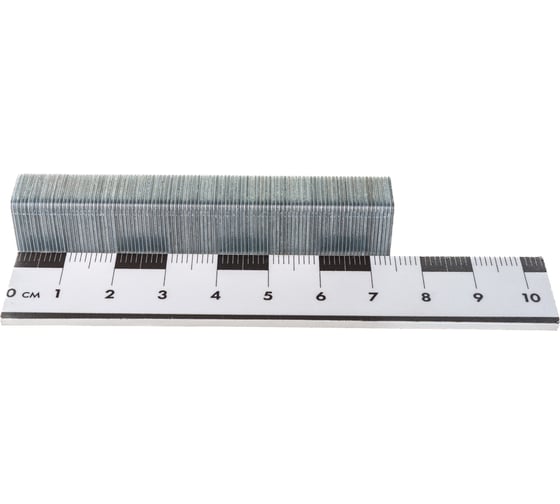 Скобы для мебельного степлера Gigant тип 53 оцинк, 14x0,7 мм, 1000 шт. GSMS-6