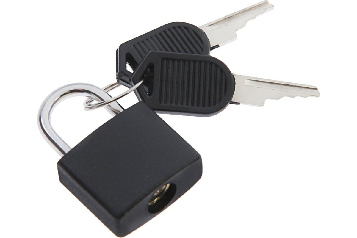 Навесной замок TUNDRA для чемодана, малый, черный 2580461 - выгодная ...