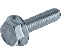 Болт М8х40 30 шт с фланцем для надежного крепления DIN 6921 класс прочности 5.8 полная резьба оцинкованная сталь ARNO INDUSTRIES A0E000804033505