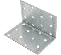 Крепежный уголок ЦММ равносторонний КUR 50x50x100 x2(толщина), 25 шт. 0Т-00005224