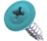 Саморез с прессшайбой острый для крепления листового металла и тонколистовых материалов RAL6005 зеленый 4,2х16 мм, 1 кг. ARNO INDUSTRIES AB3704201665598 1
