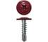 Саморез с прессшайбой со сверлом для крепления листового металла RAL3005 сталь красный 4,2х19 мм, 1 кг. ARNO INDUSTRIES AB350420193590Ф 1