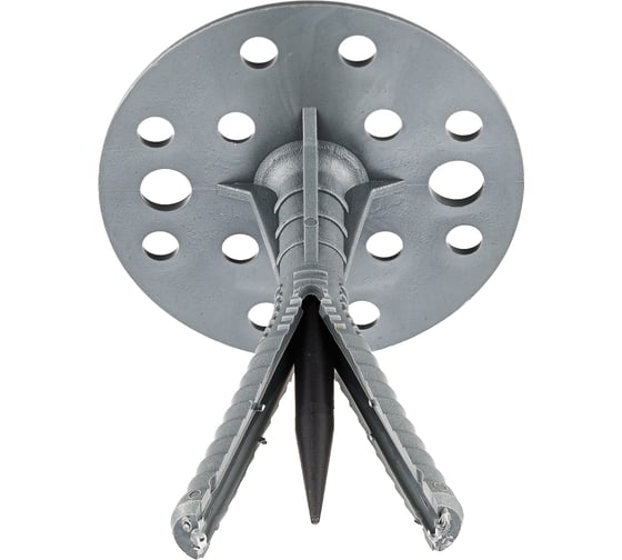 Дюбель для теплоизоляции (гриб) 10x80 с пластиковым гвоздем 50 шт Gigant 124159 1