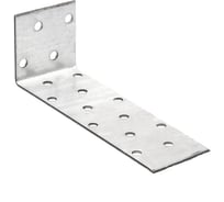 Анкерный крепежный уголок для монтажа деревянных конструкций 40х200х40, 5 шт., оцинкованная сталь ARNO INDUSTRIES AJH040200231199