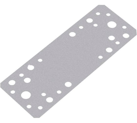 Крепежная пластина ARNO INDUSTRIES 180х65 мм 100 шт для соединения и усиления конструкций оцинкованная AJF018065231699 1