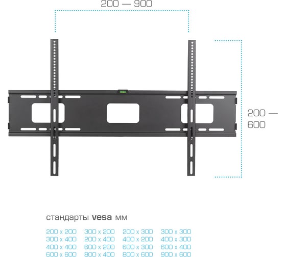 Кронштейн для LED/LCD телевизоров TUAREX OLIMP-511 black 90182