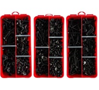 Набор органайзеров 23 Болта 3 в 1 винты к.п.10.9 DIN7991 КОМПЛЕКТ 1 1000106/1000108/1000111