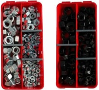 Набор органайзеров 23 Болта 2 в 1 гайки черные и ОЦ к.п.10 КОМПЛЕКТ 1 1000018/1000019