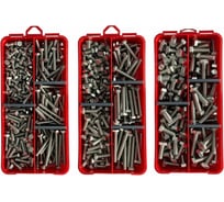 Набор органайзеров 23 Болта 3 в 1 болты нержавеющие DIN933 КОМПЛЕКТ 2 1000121/1000124/1000125