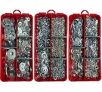 Набор органайзеров 23 Болта 3 в 1 шайбы оцинкованные КОМПЛЕКТ 1 1000001/1000003/1000056