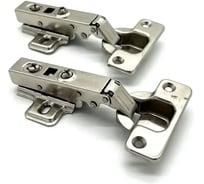 Петля накладная мебельная 23 Болта с доводчиком, 2 шт. 10616ф2