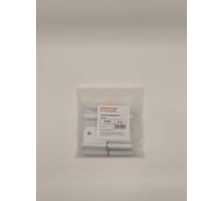 Петля накладная Крепстор ПН-85 полимер белая, левая Пакет 4 шт. 4665317042561