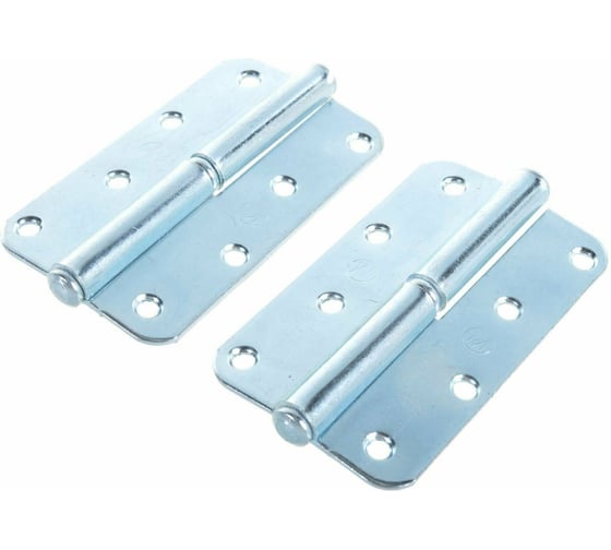 Петля накладная Крепстор ПН-110 покрытие цинк, левая Пакет 4 шт. 4665317042271 1