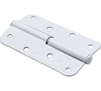 Петля накладная Крепстор ПН-85 полимер белая, правая Пакет 4 шт. 4665317042578