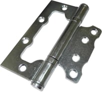 Петля накладная бабочка Крепстор ПНУ-100 без врезки, покрытие цинк Пакет 2 шт. 4665317042219