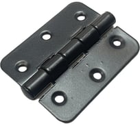 Петля накладная Крепстор ПН-60 полимер черный, Пакет 10 шт. 4665317042509