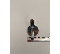 Крючок настенный Крепстор №1395 двойной усиленный хром, Пакет 2 шт. 4665317041823