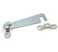 Крючок дверной, ветровой Крепстор КД-75, цинк, Пакет 10 шт. 4665317041595